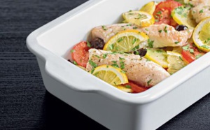 Gratin de poissons estival