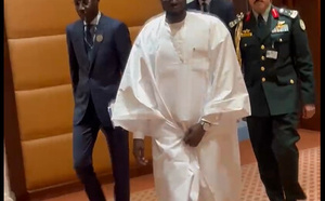 Sommet extraordinaire de l’OCI : Le Président Bassirou Diomaye Faye a eu un entretien fructueux avec son homologue mauritanien, le Président Mohamed Ould Cheikh El Ghazouani