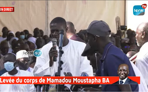 EN DIRECT: LEVEE DU CORPS MAMADOU MOUSTAPHA BA