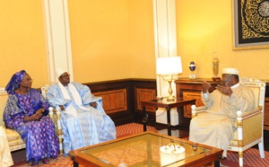 Le Président gabonais, Ali Bongo, reçoit Serigne Bass Abdou Khadre Mbacké