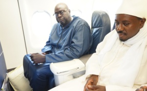 Conférence internationale sur le Magal de Touba édition 2015: les images du départ pour le Gabon