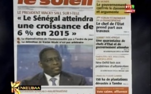 Revue de presse "Kenkelibaa" du lundi 26 octobre 2015 - RTS1 
