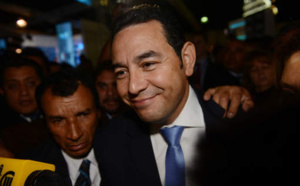 Un acteur comique élu président du Guatemala