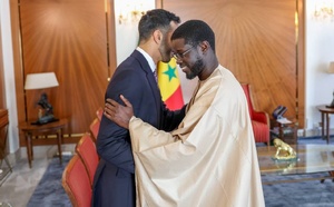 Renforcement des relations : Le Président Faye reçoit son Altesse Cheikh Shakhboot, des Émirats Arabes Unis