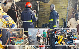 Incendie au marché central de Thiès :  Birame Soulèye Diop déplore les branchements électriques clandestins