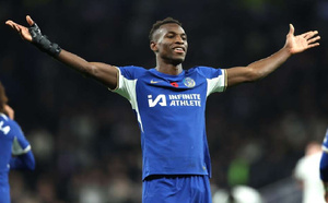 Football- Performances des "Lions" : Nicolas Jackson, décisif avec Chelsea en Premier League anglaise