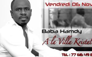 Baba Hamdy sera à la Villa Kristal ce vendredi