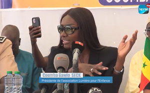 Actions sociales de l’artiste Coumba Gawlo Seck : Inauguration des nouveaux locaux de l’Ecole élémentaire Pikine 17