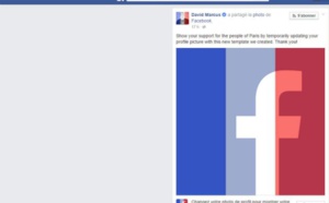 Attentats à Paris: Comment Facebook est devenu le vecteur de l'émotion française