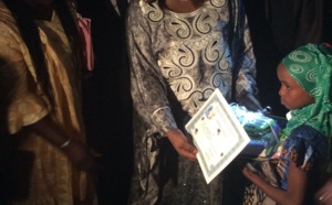 Caravane Emergence au Féminin : Le ministre Fatou Tambédou offre des bourses d’études à 35 élèves de l’école Mariama Bâ