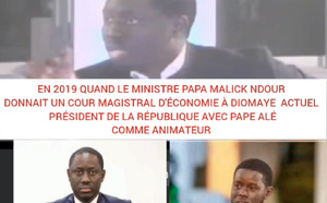 Quand Pape Malick Ndour donnait une leçon d’économie au Président Diomaye Faye