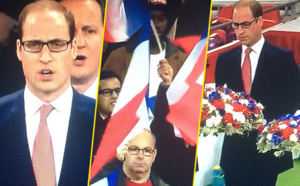 Photos - Attentats de Paris : Le prince William et l’Angleterre Français, le temps d’une soirée !