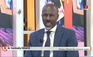 Dr. Valdiodio Ndiaye, invité de la RTS : Eclairage sur les motos-taxis, le démarrage des immatriculations gratuites