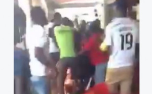 Incroyable : Des supporters sénégalais du Real et du Barça s'affrontent dans un resto de la place pendant le classico