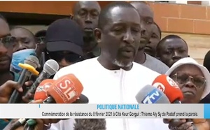 Commémoration du 8 février 2021 : Cité Keur Gorgui célèbre sa journée du refus