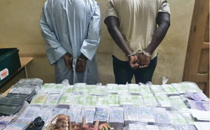 Keur Massar : Deux faussaires arrêtés avec deux milliards de faux billets