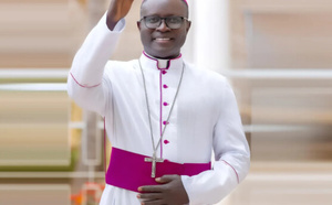 Monseigneur André Guèye, nommé archevêque métropolitain de Dakar par le pape (officiel)