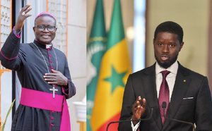 Nomination de Mgr André Gueye : Le Président Bassirou Diomaye Faye félicite le nouvel Archevêque de Dakar