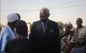Louga: Visite du président Abdou Diouf dans sa ville natale