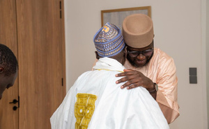 Le président de l’Assemblée nationale a reçu l’Imam El Hadji Fansou Bodian : Son engagement pour la paix magnifié
