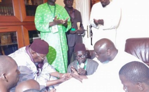 Vidéo-Visite du patron de Rewmi à Tivaouane: Ce que Serigne Abdoul Aziz Al Amine a dit à Idrissa Seck