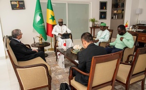 Renforcement des relations Sénégal-Canada et Sénégal-Japon : Le président de l’Assemblée nationale en audience avec les ambassadeurs