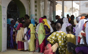 Photos-Médina Baye : Le Ziar des talibés dans la maison de Baye Niasse