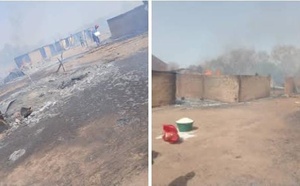 Incendie à Keur Frang (Saly Escale) : 64 concessions ravagées, des pertes matérielles considérables (Images)