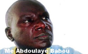 Me Abdoulaye Babou : "Oumar Sarr doit être traduit devant un tribunal de flagrant délit"