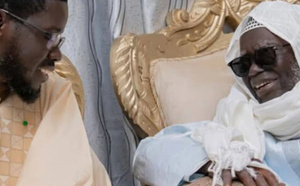 Bassirou Diomaye Faye à Touba pour présenter ses condoléances à Serigne Mountakha Mbacké