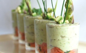 Mousse d’avocat citron et saumon