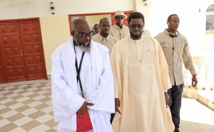 Darou Moukhty : Le Président Bassirou Diomaye Faye à la rencontre de Serigne Abdou Mbacké, le marabout proche d’Ousmane Sonko