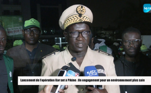 Lancement de l’opération "Kor set" à Pikine : Vers un cadre de vie plus propre pendant le Ramadan