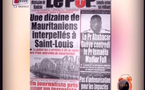 Revue de presse du mardi 05 janvier 2016 - TFM