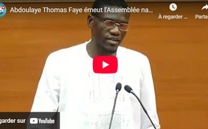 Abdoulaye Thomas Faye émeut l'Assemblée nationale, en lisant la liste des victimes des manifestations