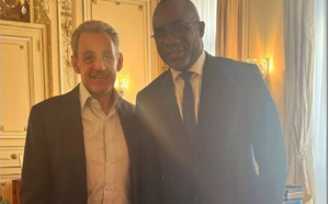 M. Doudou Kâ, ancien Ministre, reçu en audience par le président Nicolas Sarkozy