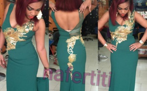 Astou Mbaye Nefertiti divine dans cette magnifique robe