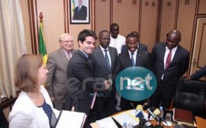 Les images de la cérémonie de signature du projet de la construction de la Centrale de Méouane