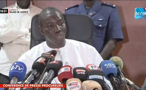 DIRECT : Conférence de presse des Procureurs sur les affaires judiciaires