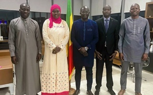 Secteur des Transports : Le ministre Yankhoba Diémé reçoit les responsables de Machallah Transports après le saccage d’un de leurs bus
