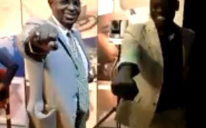 Vidéo-Sidy Lamine Niasse et Serigne Mboup s'échauffent sur le plateau de Walf Tv...