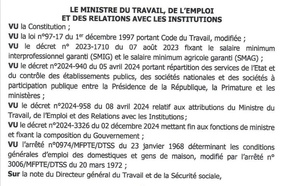 Travailleurs domestiques : Le ministère revoit les salaires minima à la hausse