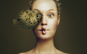 Cette artiste se photographie de manière très spéciale avec des animaux... Et le résultat final va vous bluffer