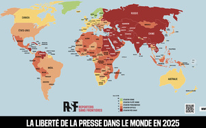 Classement mondial RSF 2025 : Les médias pris en étau entre la garantie de leur indépendance et leur survie économique