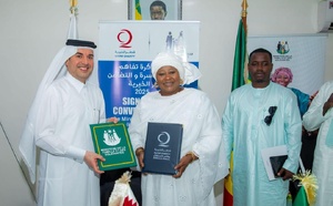 Sénégal–Qatar : Une convention de partenariat signée entre le ministère de la Famille et Qatar Charity pour renforcer le développement social