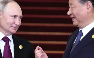 Russie: le président chinois Xi Jinping en visite à Moscou, touchée par les drones ukrainiens