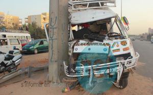 Accidents graves sur l'autoroute: L'indiscipline de deux chauffeurs de car "Ndiaga Ndiaye" fait de nombreux blessés