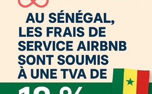 Airbnb au Sénégal : L’État impose désormais une TVA de 18 % sur les frais de service