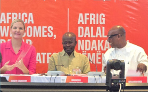 JOJ 2026:  Kirsty Coventry, nouvelle présidente du Comité International Olympique, félicite Diagna Ndiaye et salue l'engagement des autorités...