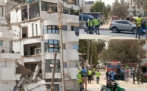 Effondrement d’un immeuble à Ngor : Trois (3) personnes arrêtées pour de graves négligences